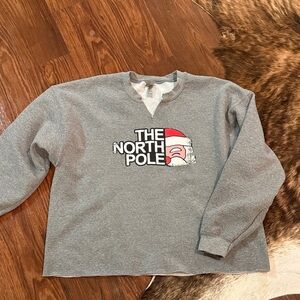 Gray The North Pole Sweatshirt